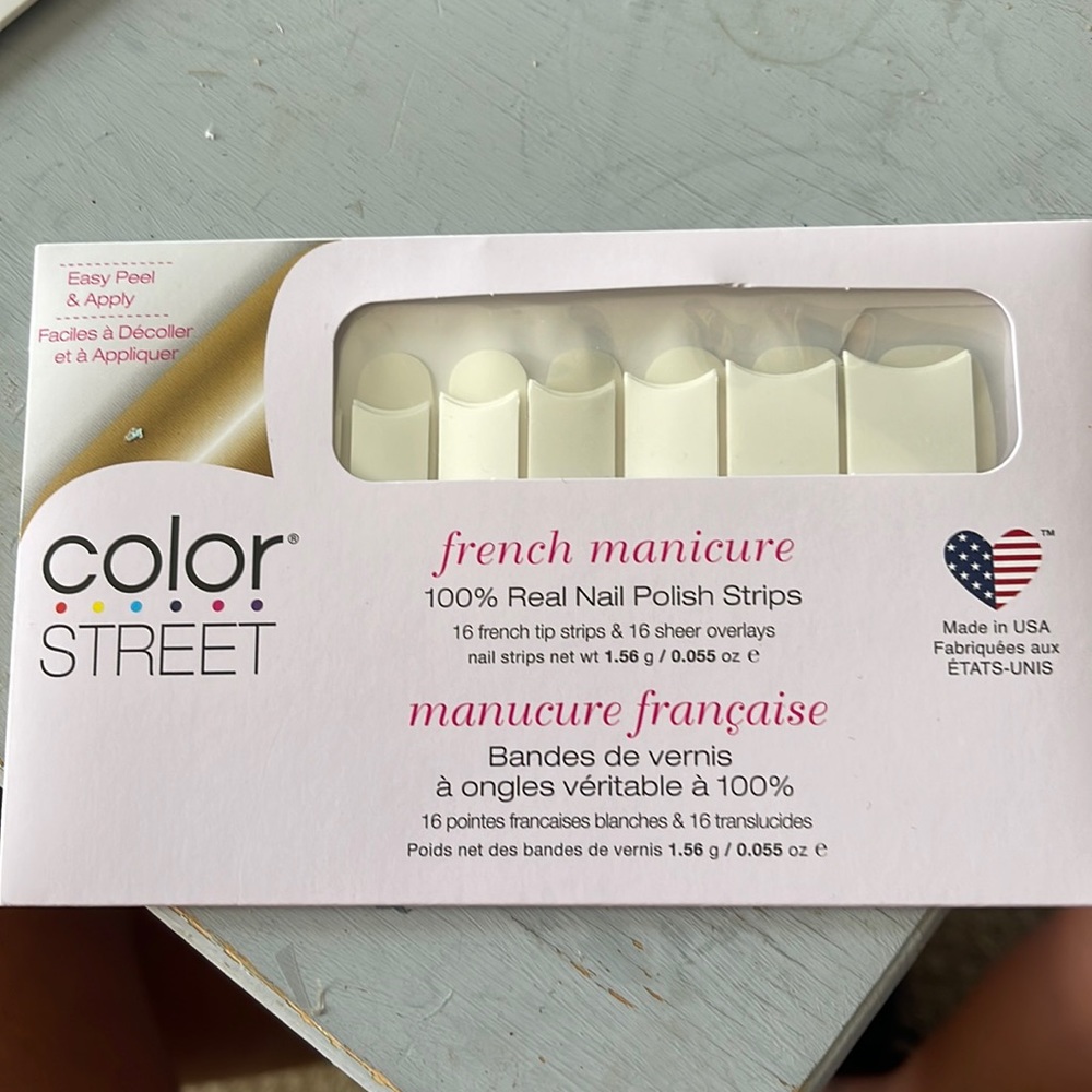 Colorstreet nails French manicure